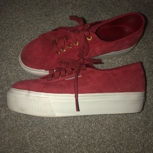 Superga suede sneakers